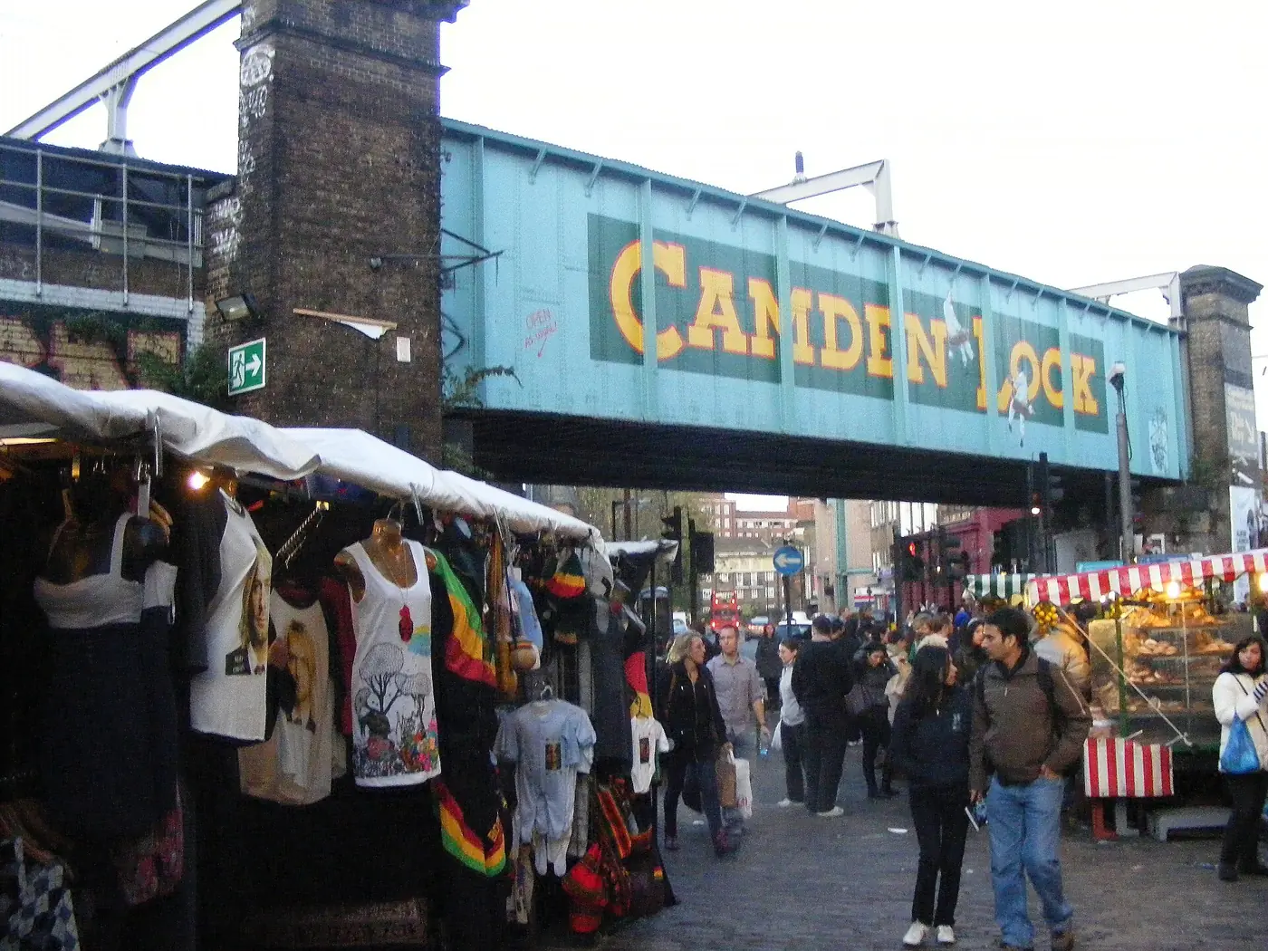 Camden Market in Camden Town