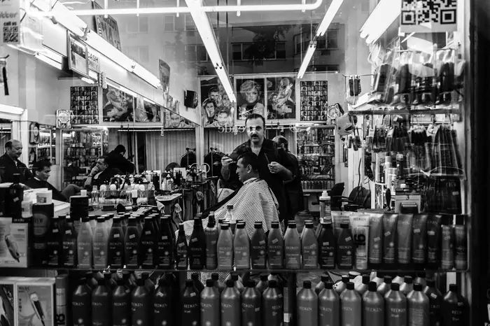 A barber shop